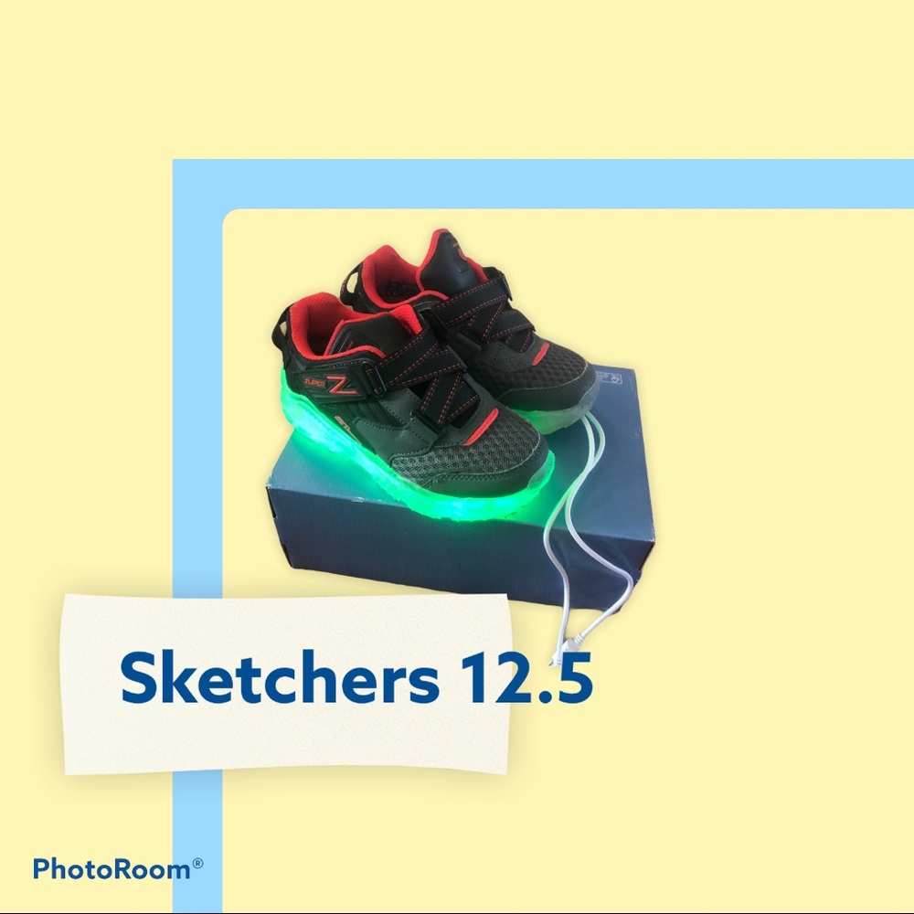 Boys Sketchers Light Up sneakers